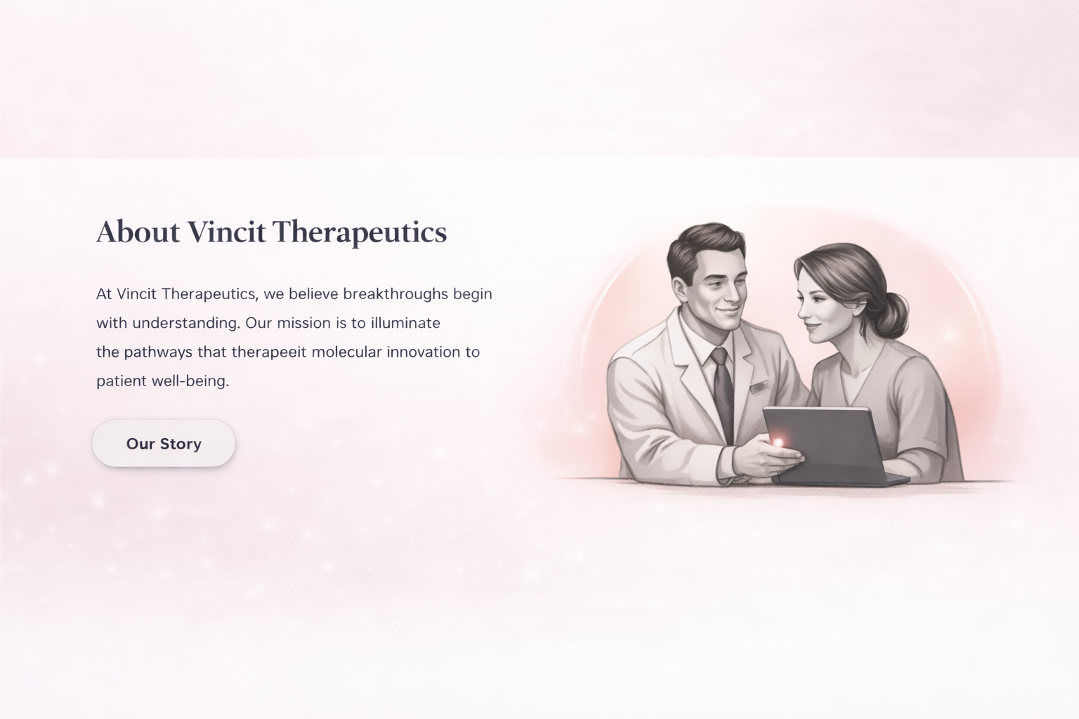 Provider consulting with patient