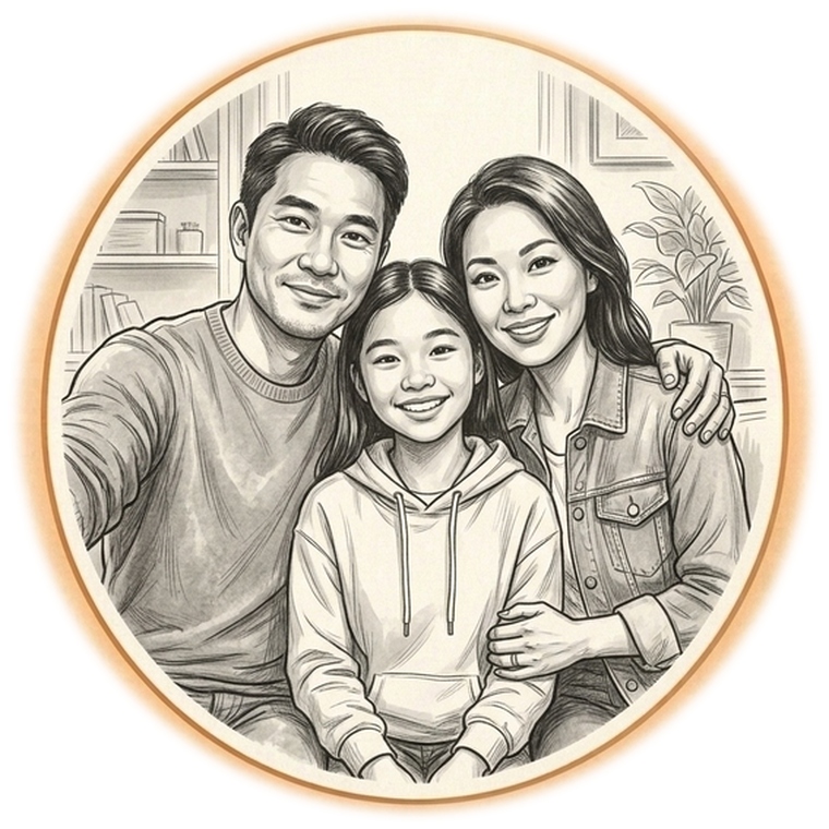 Family illustration